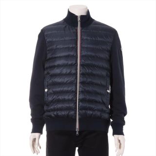 モンクレール(MONCLER)のモンクレール  コットン×ナイロン XL ブルー メンズ その他アウター(その他)