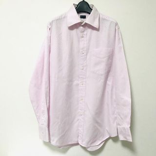 ポールスミス(Paul Smith)の定2.3万　ポールスミス  市松織りコットン長袖ドレスシャツM(シャツ)