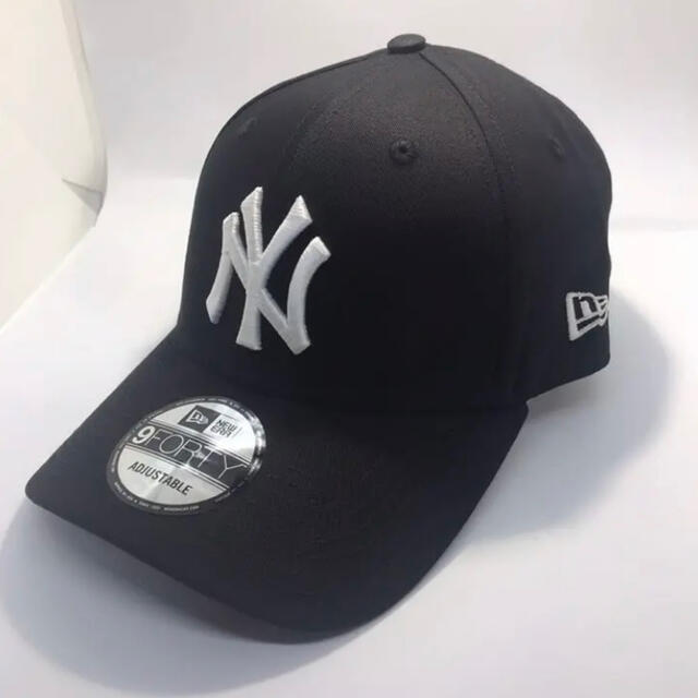 NEW ERA(ニューエラー)のニューエラ キャップ NY ヤンキース 黒　ブラック メンズの帽子(キャップ)の商品写真