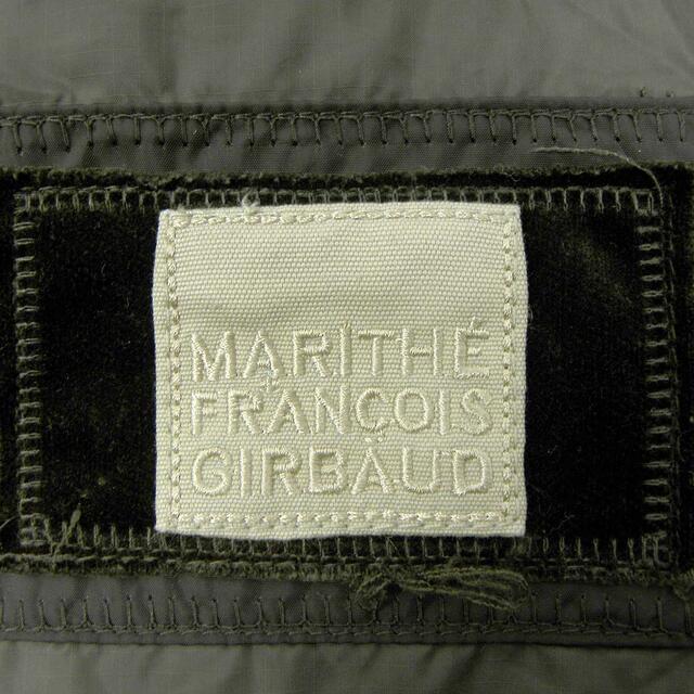 MARITHE + FRANCOIS GIRBAUD(マリテフランソワジルボー)のマリテフランソワジルボー ダウンライダースジャケット 八の字ZIP メンズのジャケット/アウター(ダウンジャケット)の商品写真