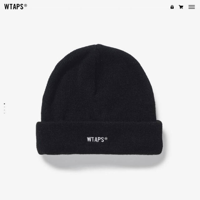 状態WTAPS 20AW 202MADT-HT04 BEANIE ビーニー　ブラック