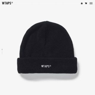 ダブルタップス(W)taps)のWTAPS 20AW 202MADT-HT04 BEANIE ビーニー　ブラック(ニット帽/ビーニー)