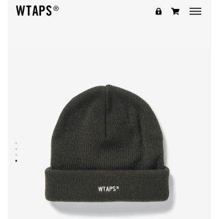 ダブルタップス(W)taps)のWTAPS 20AW 202MADT-HT04 BEANIE ビーニー　オリーブ(ニット帽/ビーニー)