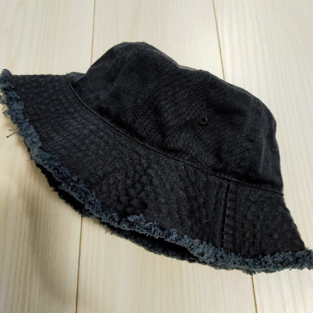 Right-on(ライトオン)のバケットハット 黒 レディースの帽子(ハット)の商品写真