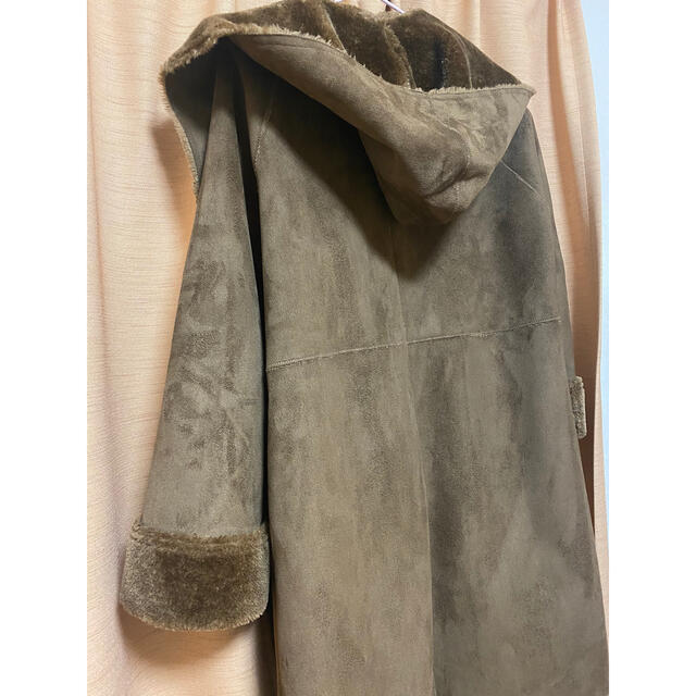 GU(ジーユー)のGUボアコート レディースのジャケット/アウター(ロングコート)の商品写真
