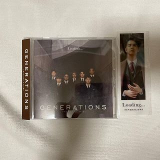 ジェネレーションズ(GENERATIONS)のGENERATIONS loading... CDのみ 片寄涼太ブックマーク付き(ミュージシャン)