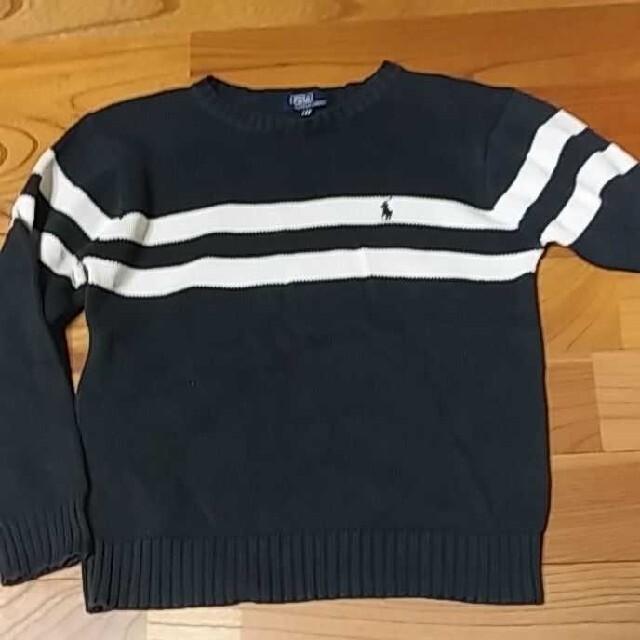 Ralph Lauren(ラルフローレン)のRALPH LAURENラルフローレン綿ニット140cm二枚セット キッズ/ベビー/マタニティのキッズ服男の子用(90cm~)(ニット)の商品写真