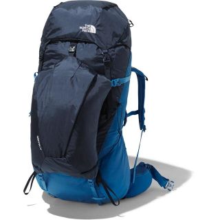 ザノースフェイス(THE NORTH FACE)のTHE NORTH FACEノースフェイス リュック グリフィン75青 メンズS(登山用品)