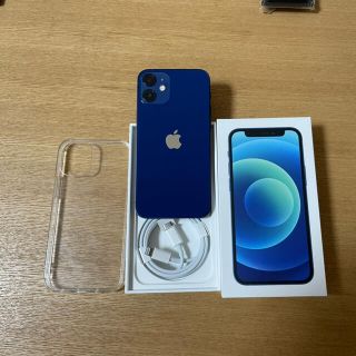 アイフォーン(iPhone)のiPhone12 mini  Blue 128GB(スマートフォン本体)