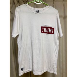 チャムス(CHUMS)の【専用】CHUMS    Tシャツ　白(Tシャツ/カットソー(半袖/袖なし))