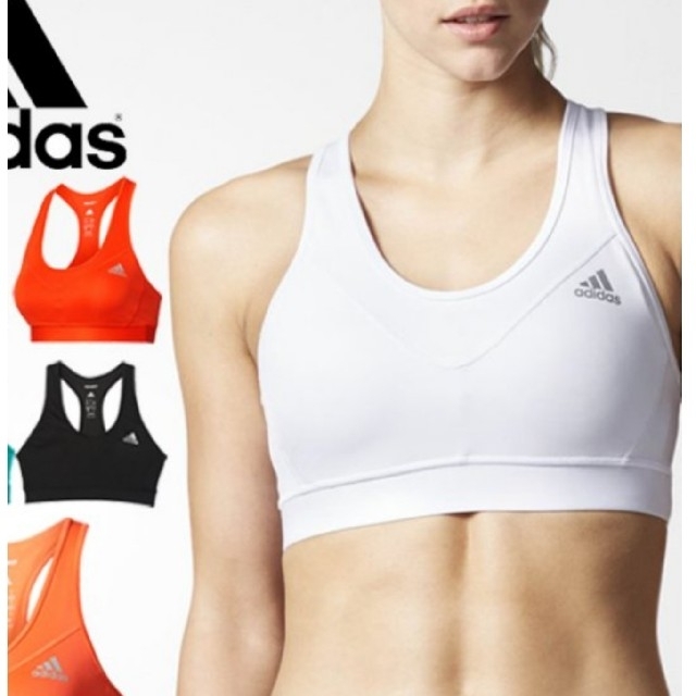 adidas(アディダス)の新品 adidas アディダス スポーツブラ L スポーツ/アウトドアのトレーニング/エクササイズ(トレーニング用品)の商品写真