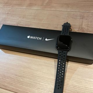 アップルウォッチ(Apple Watch)のApple Watch Nike SE GPS 44mm Apple care付(腕時計(デジタル))