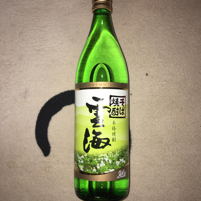 本格そば焼酎　雲海 食品/飲料/酒の酒(焼酎)の商品写真