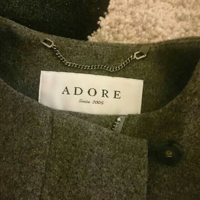 ★ADORE ★  美品  ケープコート グレー