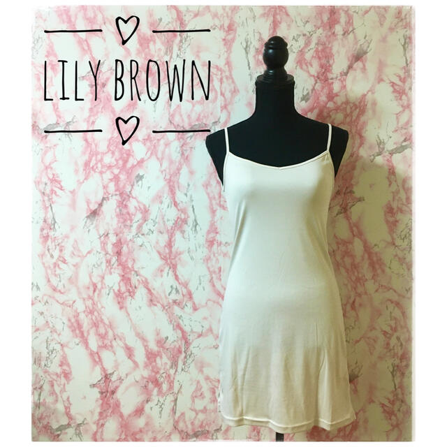 Lily Brown(リリーブラウン)のワンピース ローウエスト Lily Brown リリーブラウン レディースのワンピース(ミニワンピース)の商品写真