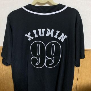 exo ユニフォーム シウミン(Tシャツ/カットソー(半袖/袖なし))