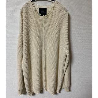 アンユーズド(UNUSED)のunused  オーバーサイズカシミアニットセーター　17ss(ニット/セーター)