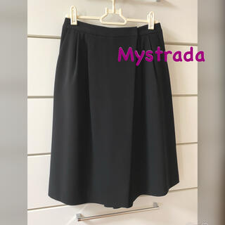 マイストラーダ(Mystrada)の最終SALE✦︎未使用に近い♥マイストラーダ♥アシメガウチョパンツ✦︎ブラック(キュロット)