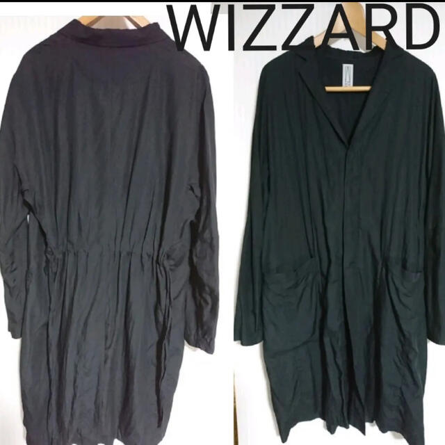 Wizzard(ウィザード)のWIZZARDドルマンコート ロングアウター ブラック メンズのジャケット/アウター(その他)の商品写真