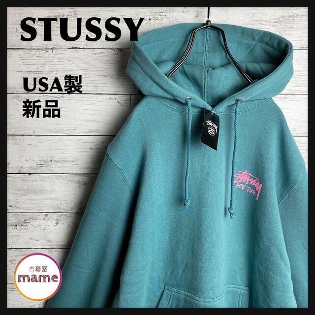 STUSSY - 【新品タグ付き!!】【USA製】STUSSY◎ストック ニューヨーク