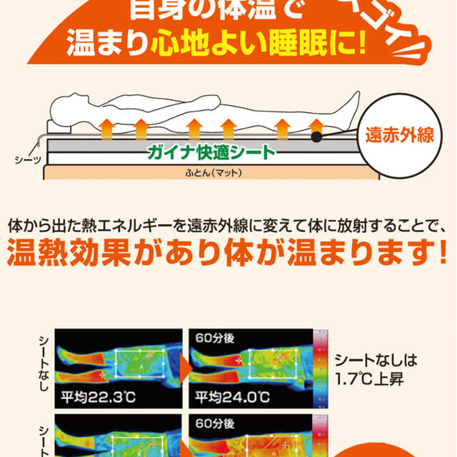 Panasonic(パナソニック)のエディオンGAINAシート インテリア/住まい/日用品のインテリア/住まい/日用品 その他(その他)の商品写真