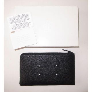 マルタンマルジェラ(Maison Martin Margiela)のマルジェラ 長財布 L字 zip wallet black 20AW(長財布)