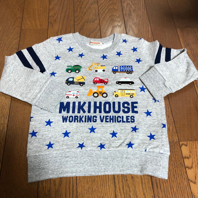 mikihouse(ミキハウス)のミキハウス　トレーナー　100 キッズ/ベビー/マタニティのキッズ服男の子用(90cm~)(Tシャツ/カットソー)の商品写真