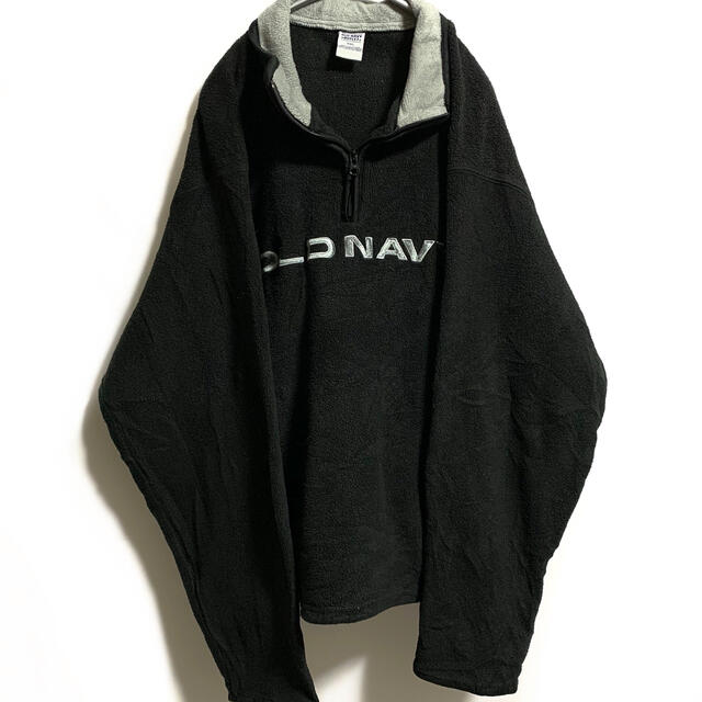 OLD UNIQLO ハーフジップ フリースジャケット マルチボーダー