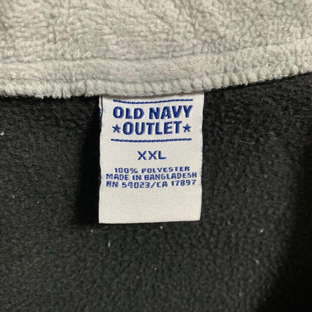 OLD UNIQLO ハーフジップ フリースジャケット マルチボーダー