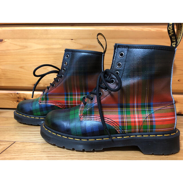 Dr.Martens - Dr Martens 1460TARTANタータンチェックレザー８ホールの