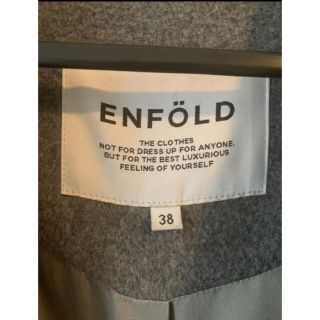 エンフォルド(ENFOLD)のENFOLD No collar coat(ノーカラージャケット)