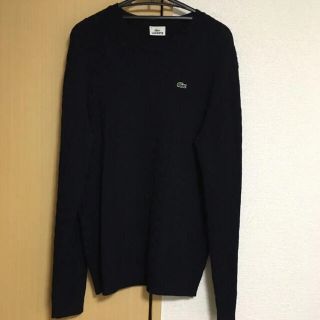 ラコステ(LACOSTE)の良品　ラコステ  LACOSTE AH470EL ケーブル ニット セーター  (ニット/セーター)