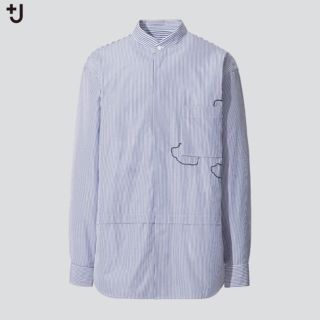 ユニクロ(UNIQLO)のユニクロ S ジルサンダー +J スーピマコットンオーバーサイズ シャツ　雲(シャツ)