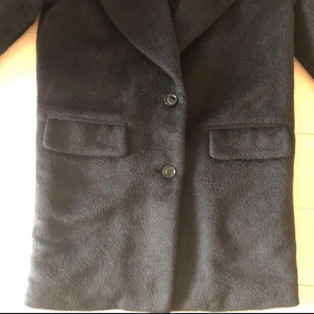 WEGO(ウィゴー)の新品　タグ付き　WEGO チェスターコート　ブラック レディースのジャケット/アウター(チェスターコート)の商品写真