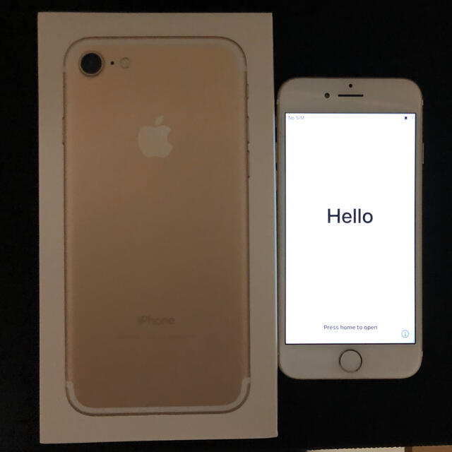 夜空 Apple iPhone7 128GB ゴールド SIMロックなし - crumiller.com