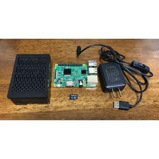 再々値下　Raspberry pi 3B,3000mA スイッチ付き電源,..(デスクトップ型PC)