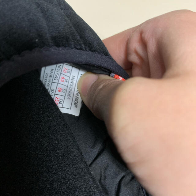 THE NORTH FACE(ザノースフェイス)のノースフェイス　シップス  別注　ベロア　ヌプシ　25.0 レディースの靴/シューズ(スリッポン/モカシン)の商品写真