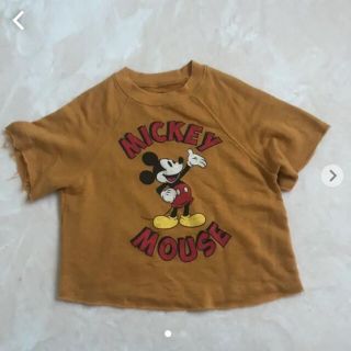 フォーエバートゥエンティーワン(FOREVER 21)のミッキー　トップス(Tシャツ(半袖/袖なし))