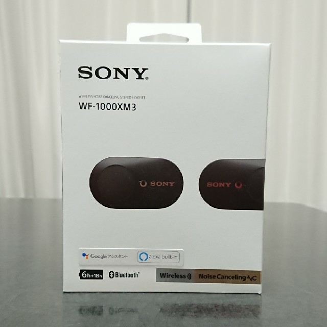 オーディオ機器SONY ワイヤレスイヤホン WF-1000XM3