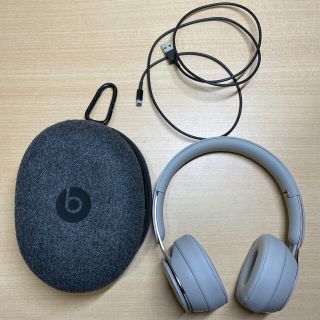 ビーツバイドクタードレ(Beats by Dr Dre)のBeats Solo Pro Wireless グレイ(ヘッドフォン/イヤフォン)