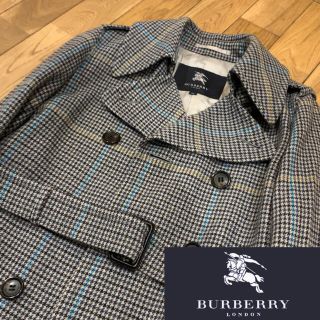 バーバリー(BURBERRY)のバーバリー　ロンドン　カシミヤ混　ウール  トレンチコート(トレンチコート)