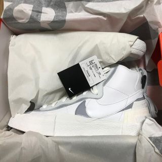 ナイキ(NIKE)の【28cm】Nike×Sacai Blazer Mid(スニーカー)