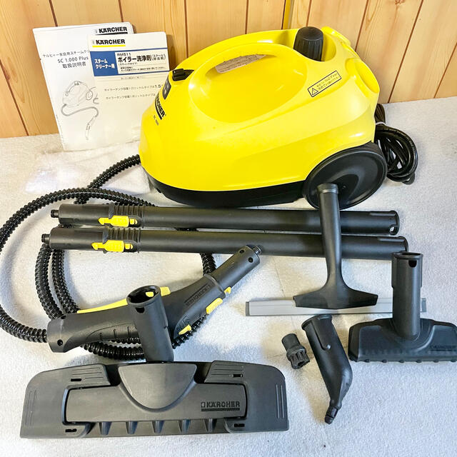 美品 KARCHER ケルヒャー スチームクリーナー SC1000スマホ/家電/カメラ