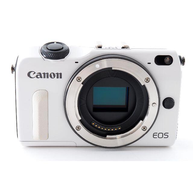 ⭐Wi-Fi搭載モデル⭐Canon キヤノン EOS M2 元箱/付属品セット