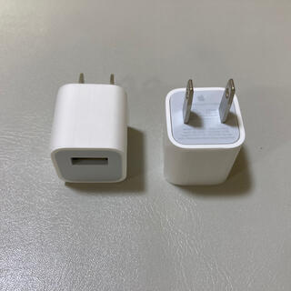 アップル(Apple)の【新品】iPhone純正 充電コンセント(バッテリー/充電器)