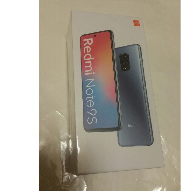 新品未開封　redmi Note 9S 4GB 64GB Blue