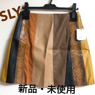 スライ(SLY)のSLY フェイクレザースカート(ミニスカート)