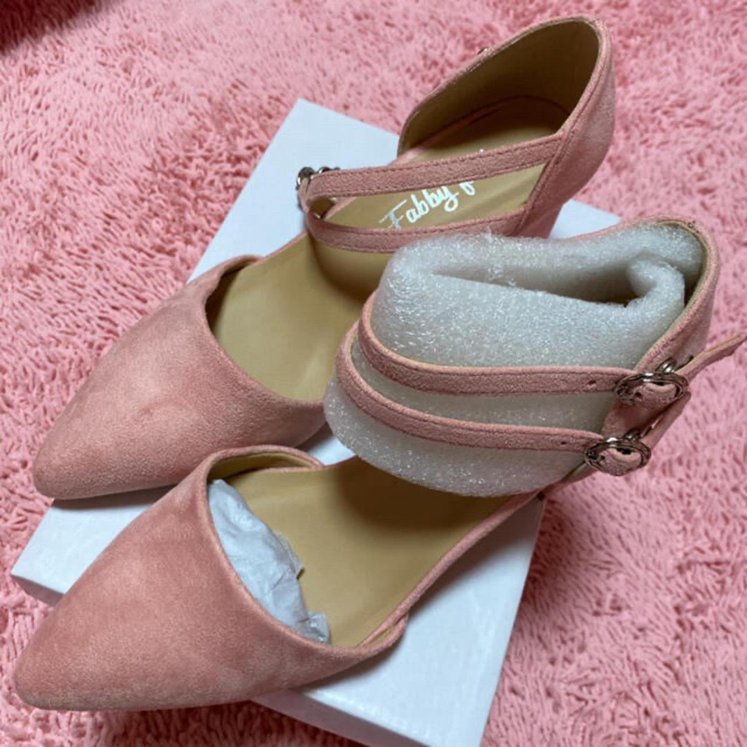 売り切りSALE  新品未使用  ピンク  ファビーファビー  ミュール レディースの靴/シューズ(ミュール)の商品写真