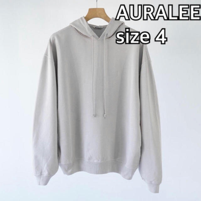 AURALEE  SUPER SOFT SWEAT BIG P/O PARKAR