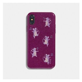 コーチ(COACH)のコーチ COACH iPhone X/XS ケース ウィズ パーティー マウス (iPhoneケース)